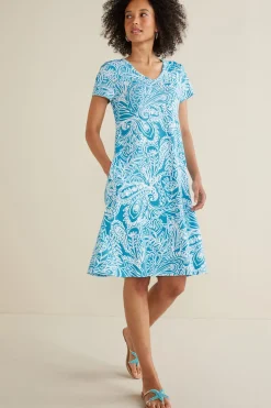 Soft Surroundings Dresses-Soft Essential Supima T-Shirt Dress