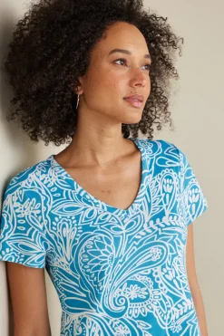 Soft Surroundings Dresses-Soft Essential Supima T-Shirt Dress