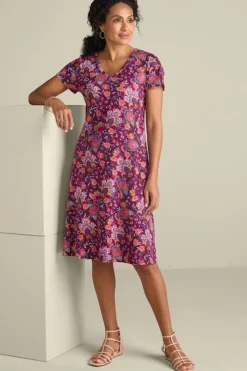 Soft Surroundings Dresses-Soft Essential Supima T-Shirt Dress