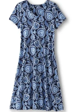 Soft Surroundings Dresses-Soft Essential Supima T-Shirt Dress