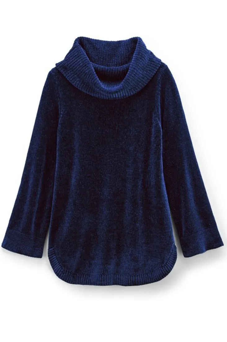 Soft Surroundings Tops|Sweaters & Cardigans-Soft Winds Chenille Tunic Sweater