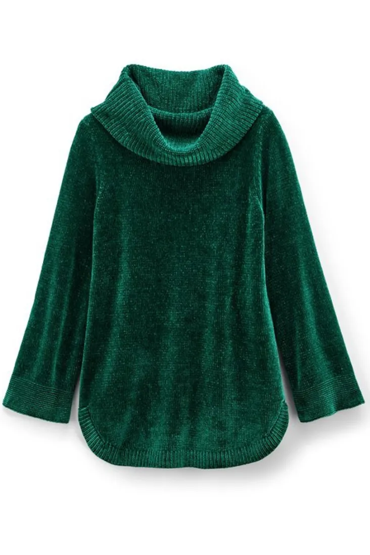 Soft Surroundings Tops|Sweaters & Cardigans-Soft Winds Chenille Tunic Sweater