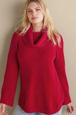 Soft Surroundings Tops|Sweaters & Cardigans-Soft Winds Chenille Tunic Sweater