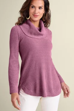 Soft Surroundings Tops|Sweaters & Cardigans-Soft Winds Chenille Tunic Sweater