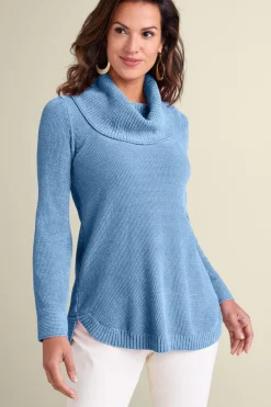 Soft Surroundings Tops|Sweaters & Cardigans-Soft Winds Chenille Tunic Sweater