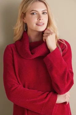 Soft Surroundings Tops|Sweaters & Cardigans-Soft Winds Chenille Tunic Sweater