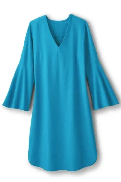 Soft Surroundings Dresses-Soleil Linen Blend Dress