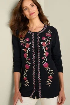 Soft Surroundings Tops-Talulla Embroidered Tunic