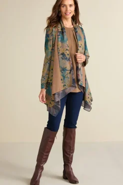 Soft Surroundings Toppers-Tea Gardens Topper