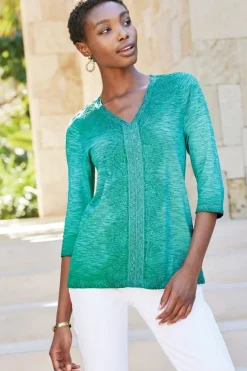 Soft Surroundings Tops-Trevi Lace Top