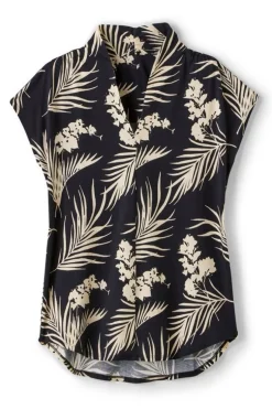 Soft Surroundings Tops-Twilight Luau Printed Tunic