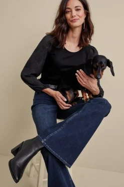 Soft Surroundings Jeans-Ultimate Denim Flare Jeans