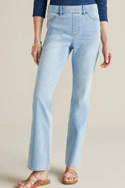 Soft Surroundings Jeans-Ultimate Denim Pull-On Bootcut Jeans