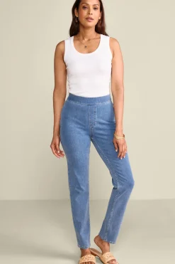 Soft Surroundings Jeans-Ultimate Denim Pull-On Slim Leg Jeans