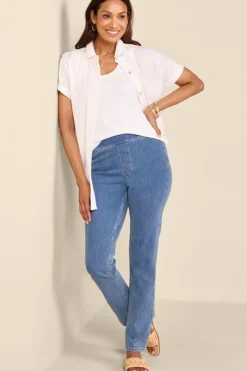 Soft Surroundings Jeans-Ultimate Denim Pull-On Slim Leg Jeans