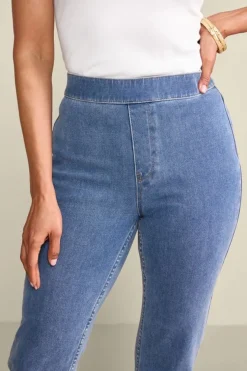 Soft Surroundings Jeans-Ultimate Denim Pull-On Slim Leg Jeans