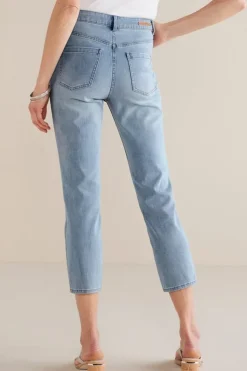 Soft Surroundings Jeans-Ultimate Denim Slim Leg Crop Jeans