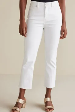 Soft Surroundings Jeans-Ultimate Denim Slim Leg Crop Jeans