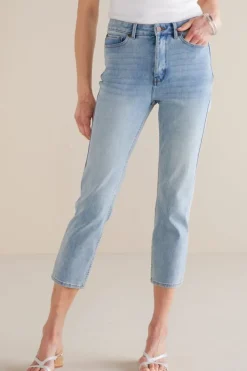 Soft Surroundings Jeans-Ultimate Denim Slim Leg Crop Jeans