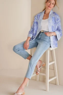 Soft Surroundings Jeans-Ultimate Denim Slim Leg Crop Jeans