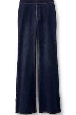 Soft Surroundings Jeans-Ultimate Denim Slit Hem Flare Jeans