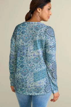 Soft Surroundings Tops|Sweaters & Cardigans-Valentina Zip Sweater