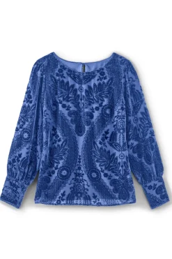 Soft Surroundings Tops-Vanetta Velvet Top