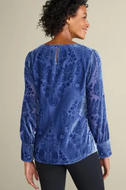Soft Surroundings Tops-Vanetta Velvet Top