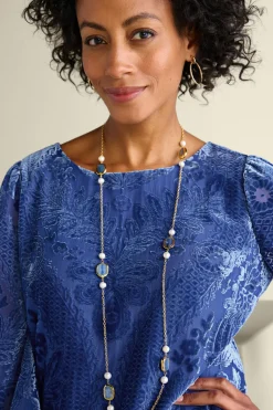 Soft Surroundings Tops-Vanetta Velvet Top