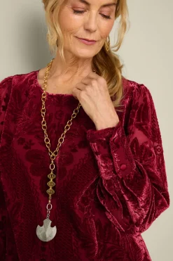 Soft Surroundings Tops-Vanetta Velvet Top