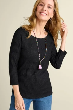 Soft Surroundings Tops-Veda Rib Top