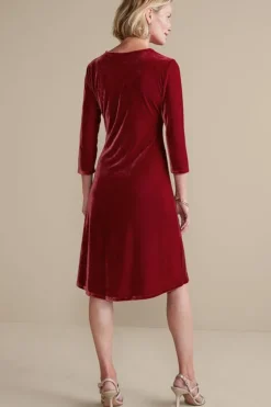 Soft Surroundings Dresses-Velvet Hyannis Dress