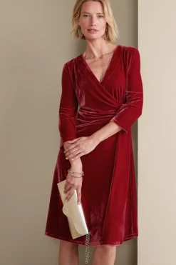 Soft Surroundings Dresses-Velvet Hyannis Dress