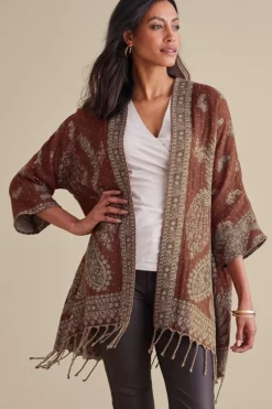 Soft Surroundings Toppers|Jackets & Coats-Versailles Jacquard Topper