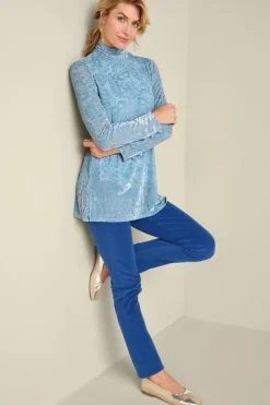 Soft Surroundings Tops-Walden Velvet Turtleneck