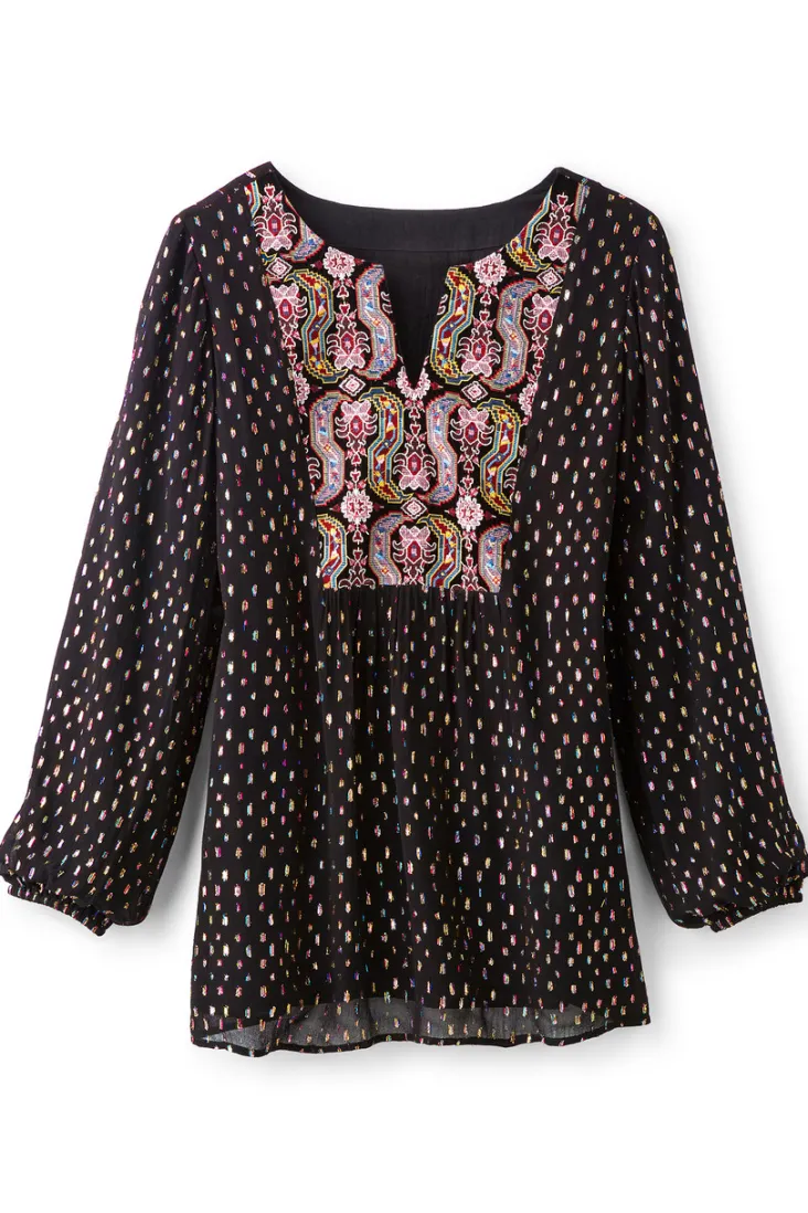 Soft Surroundings Tops-Wynn Shimmer Tunic