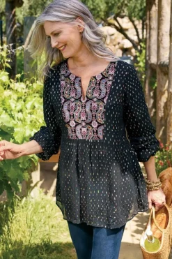 Soft Surroundings Tops-Wynn Shimmer Tunic