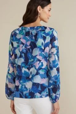 Soft Surroundings Tops-Xenia Ruffle Top