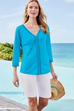 Soft Surroundings Tops-Zoey Tee